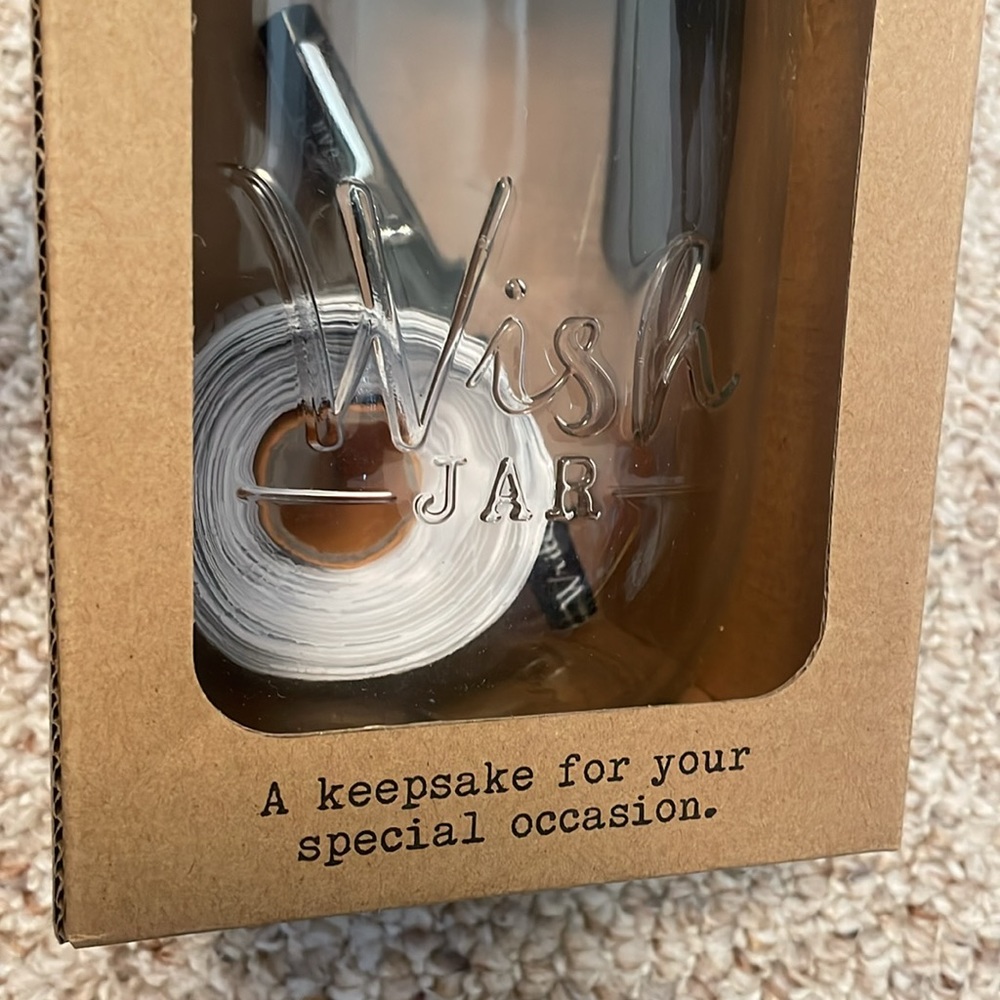 Wedding Day Wish Jar